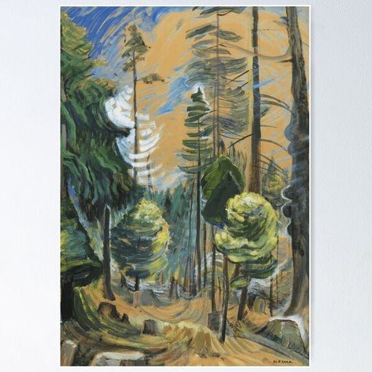 Discover Emily Carr, BC Forest Interior, Circa 1935