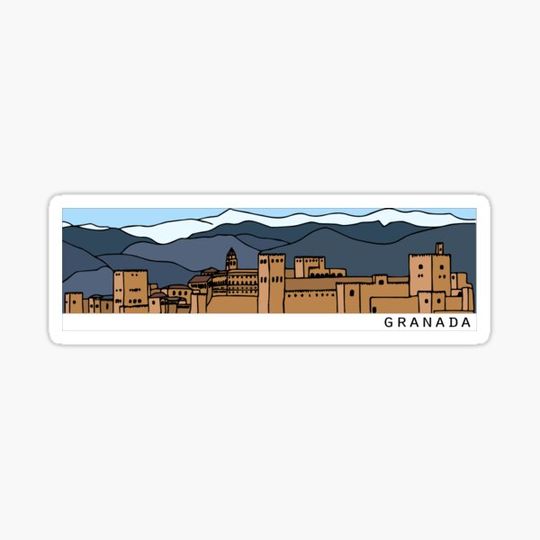Discover Granada sticker