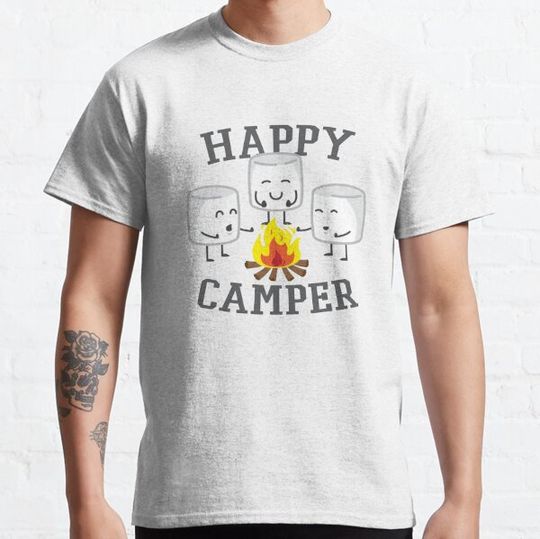 Discover Happy Camper Marshmallows Design