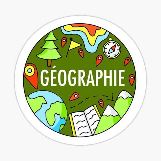 Discover Géographie (neon colors)