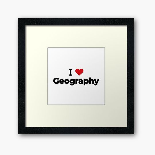 Discover I love Geography