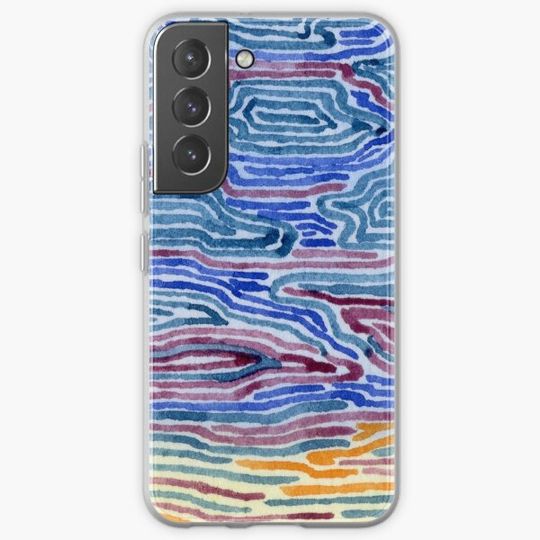 Discover Abstract Watercolor Sunset Sky