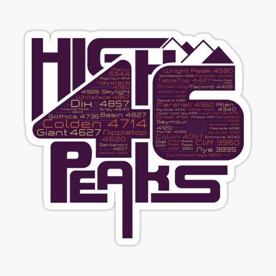 Discover Adirondack High Peaks 46 version 2