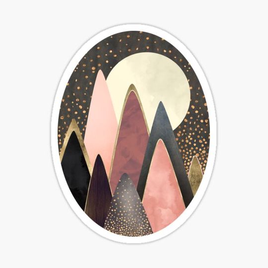 Discover Pink and Gold Peaks