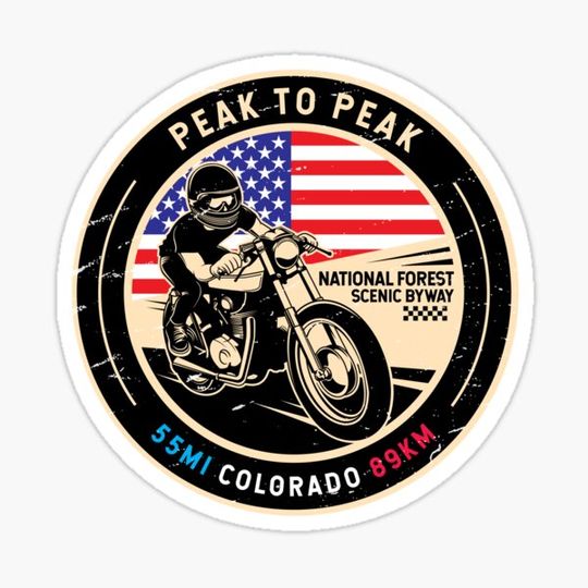 Discover Peak To Peak | Colorado | Motorcycle