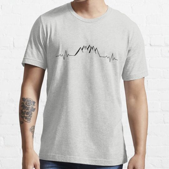 Discover mountains mountain range heart beat