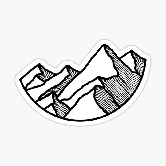 Discover Mountain Line Simple