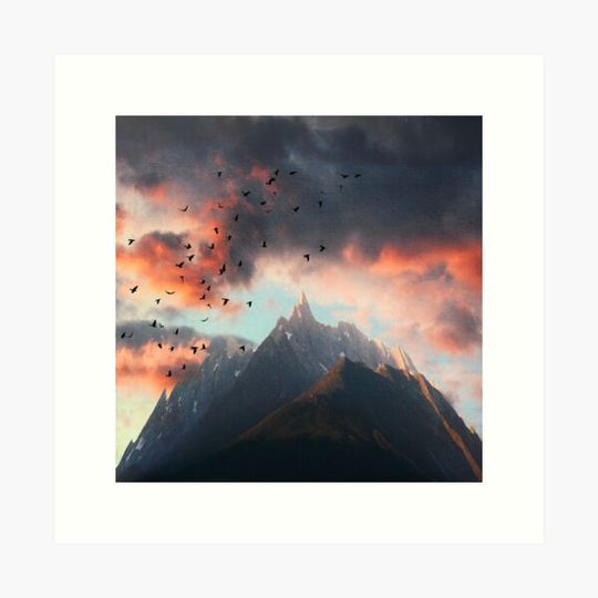 Discover Peaks - Mountain Peaks in Morning Sunlight