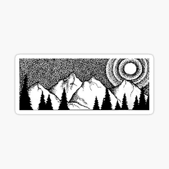 Discover Pointillism mountains