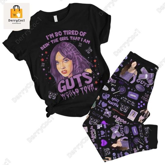 Discover Olivia Rodrigo Shirt and Pajamas Set