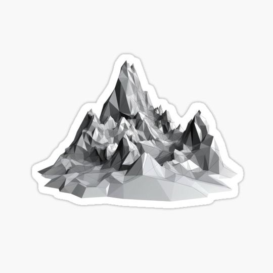 Discover Mountains polygonal