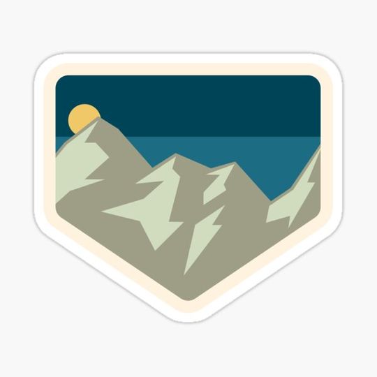 Discover Icy Mountain Badge