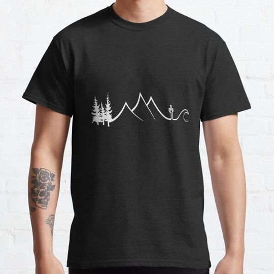Discover California Lanscape - White