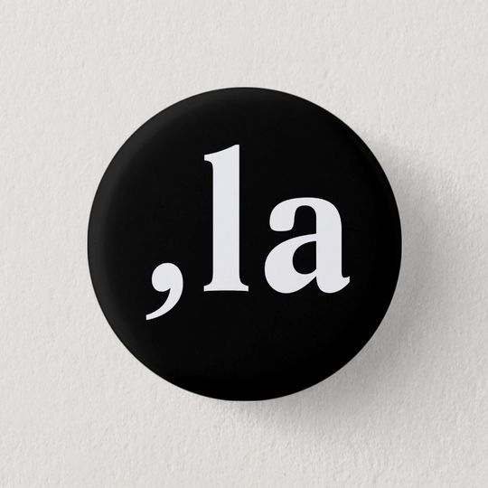 Discover Comma La / Kamala for VP Rebus Pin Buttons