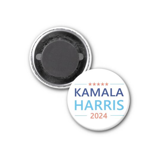 Discover Kamala Harris 2024 for President Button Pin Buttons