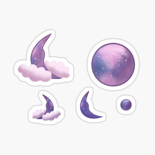 Discover Purple Moons (Five Set)