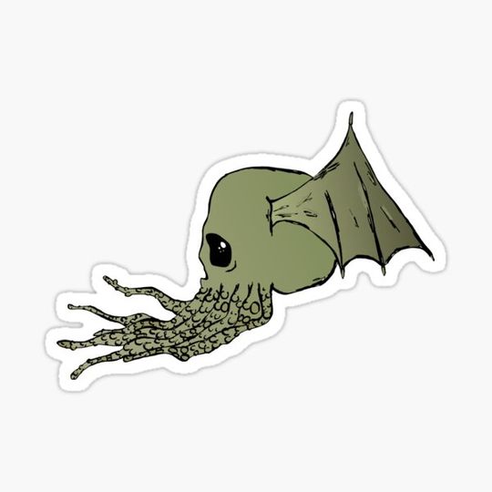 Discover Cthulhu skull monster