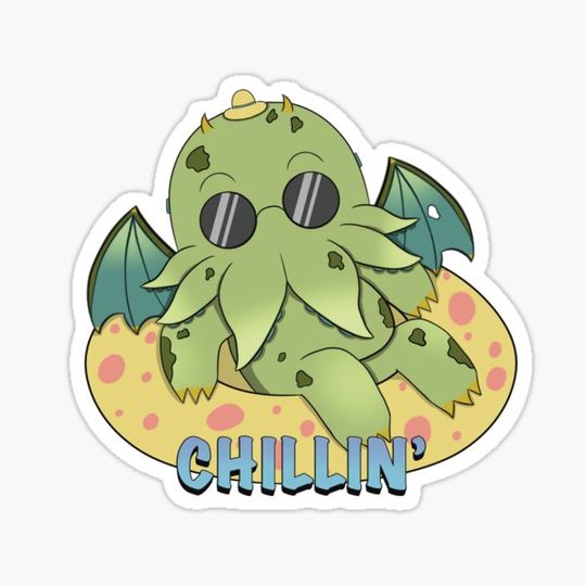 Discover Cute Cthulhu Chillin'