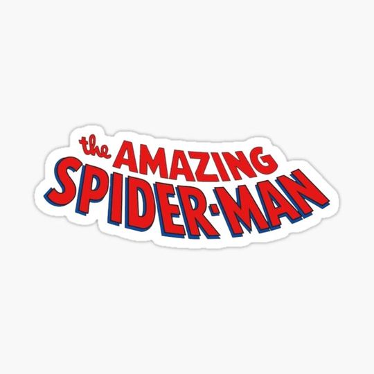 sticker of an arachnid comic