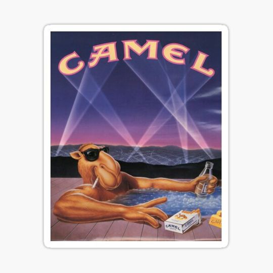 Discover Vintage Joe Camel Ad