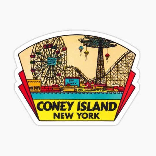Discover Vintage Coney Island, Brooklyn New York