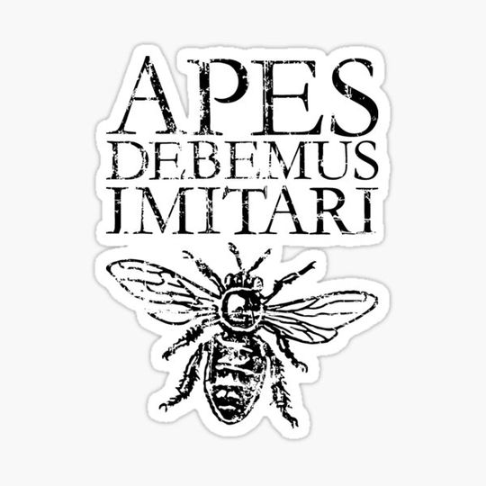 Discover APES DEBEMUS IMITARI Beekeeper Design