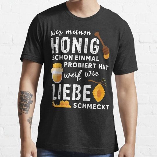 Discover Honey love - bees beekeeper apiculture bee white