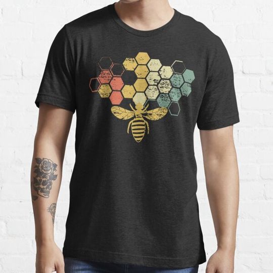 Discover Vintage Beekeeper graphic, Honey Bee design