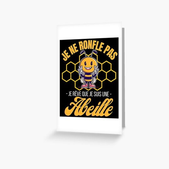 Discover I do not snore I dream that I am a bee - Gift beekeeper, beekeeper, beekeeping