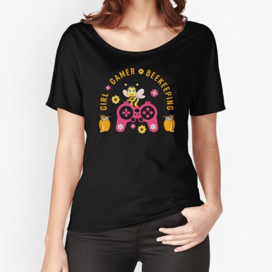 Discover Girl Gamer Beekeeping - Honey and Gaming