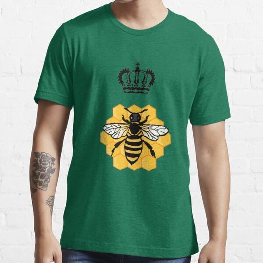 Discover Bumble bee queen honey comb