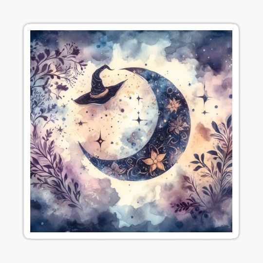 Discover Enchanted Witch's Hat in the Crescent Moon