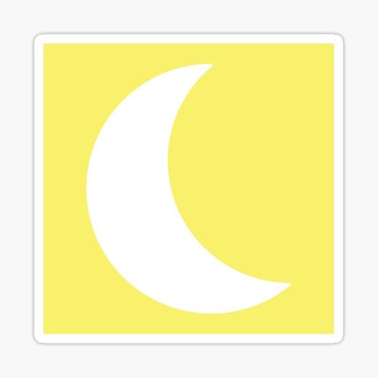 Discover Crescent Moon Cutout