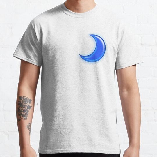 Discover Blue Crescent Moon