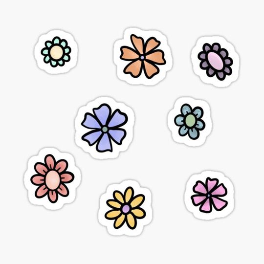 Discover Mini Pastel Flowers