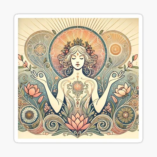 Discover Serene Radiance: The Divine Flow
