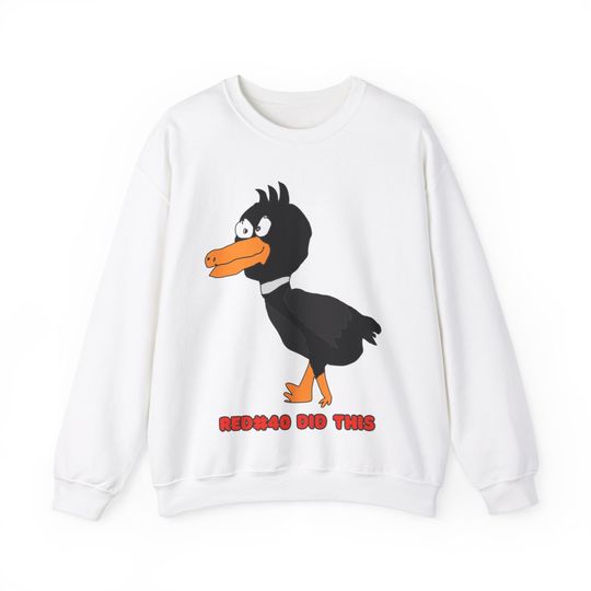 Discover Duck, Red #40 Funny Sweatshirt, Gifts for Fan