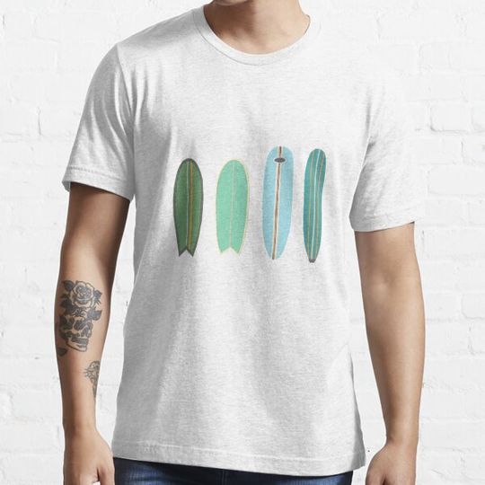 Discover Surfboard line up blue-green
