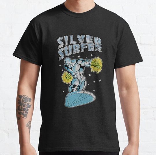 Discover Silver Surfer T-ShirtVintage Silver Surfer