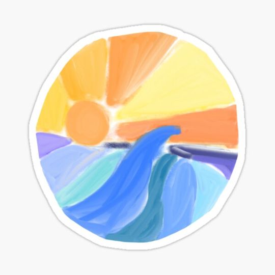 Discover Cute beach drawing