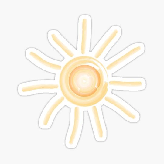 Discover Watercolour Sun