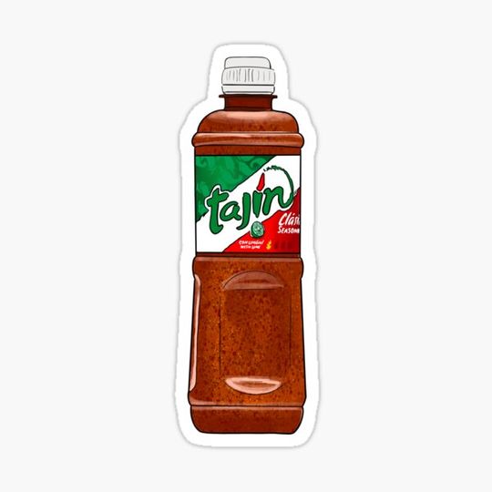 Discover Mexican classic tajin seasoning sticker and design