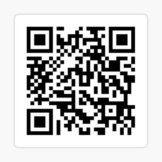 Discover QR Code | Rick Astley | Never Gonna Give You Up | Rick Roll | Rickroll