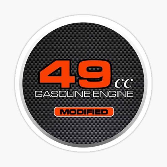 Discover 49cc Sticker