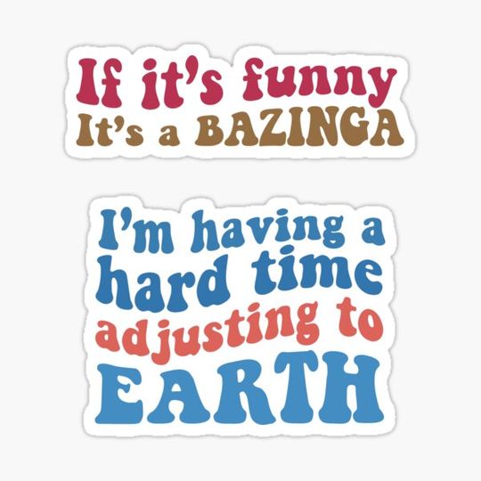 Discover Young Sheldon funny quotes sticker pack