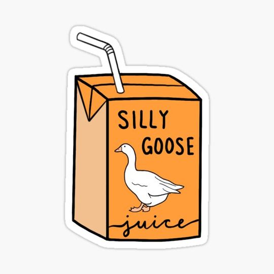 Discover silly goose juice orange