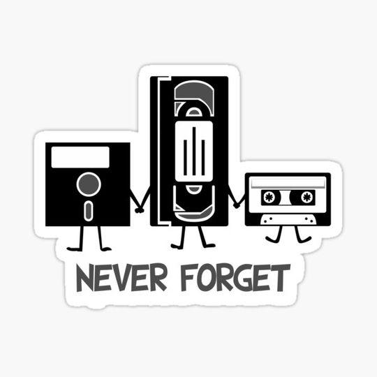 Never Forget Cassette Tape Funny
