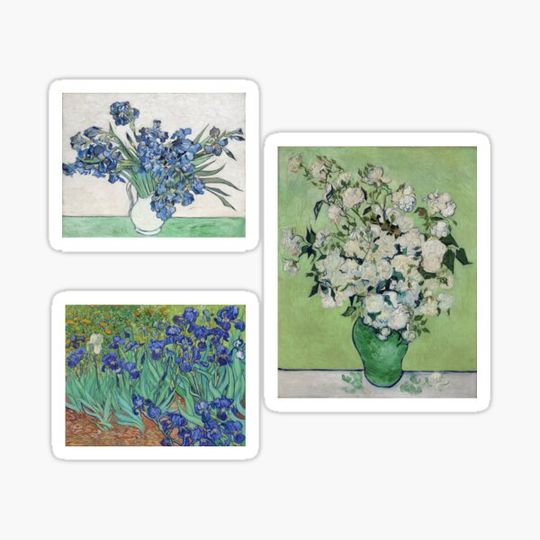 Discover van gogh stickers pack