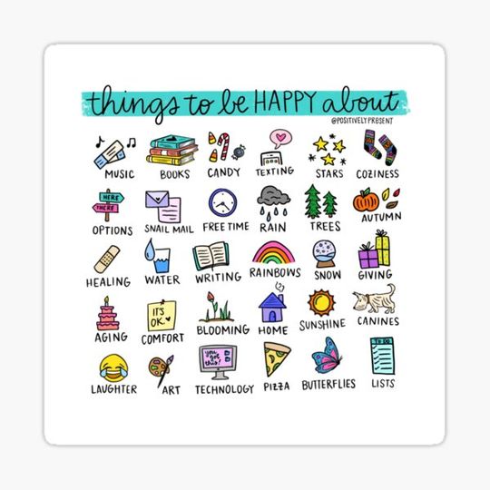 Discover Happy Things - Positively Present
