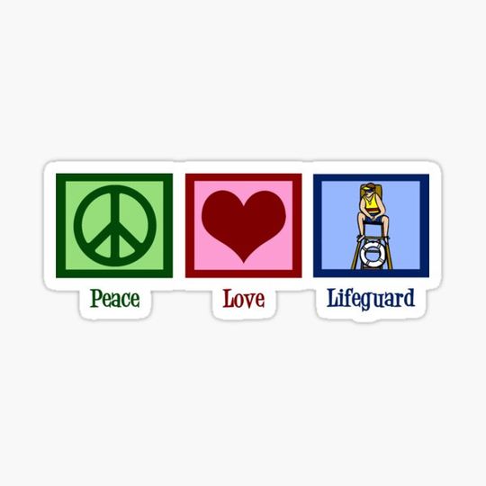 Discover Peace Love Lifeguard